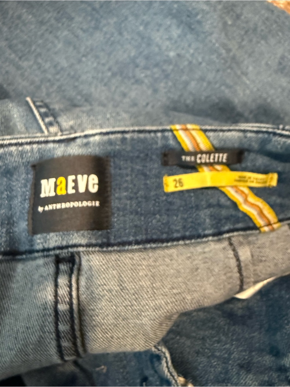 Maeve Wide-Leg High-Rise Jeans — Medium Blue Wash - Picture 3 of 5